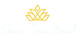 Queen's crown dental logo