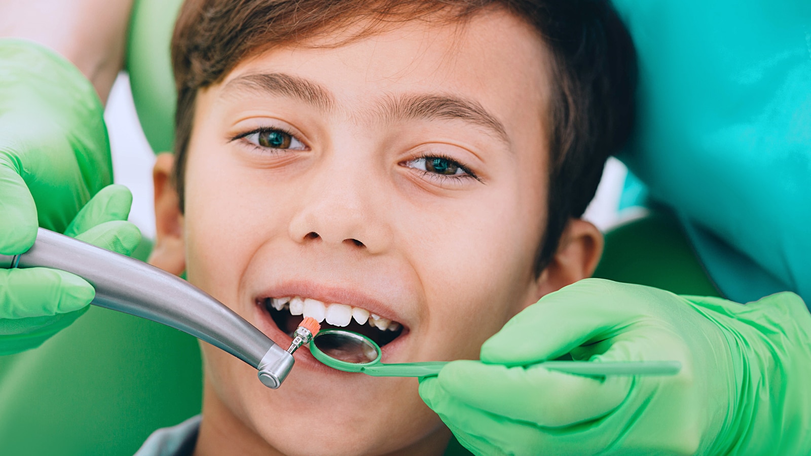 Child During Dental ExamDecorative Photo