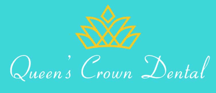 Queen's crown dental logo